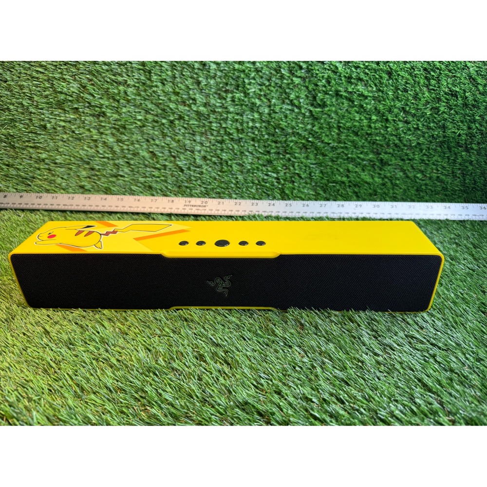 Razer Leviathan Mini Bluetooth Speaker Pokemon Pikachu Edition Yellow RZ05-0157